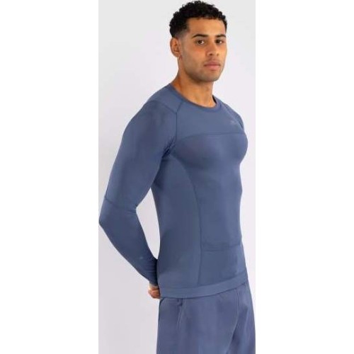 Venum G-Fit Air Men's Long Sleeve Rashguard - Foggy Blue