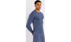 Venum G-Fit Air Men's Long Sleeve Rashguard - Foggy Blue