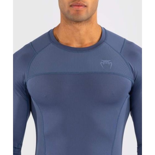 Venum G-Fit Air Men's Long Sleeve Rashguard - Foggy Blue