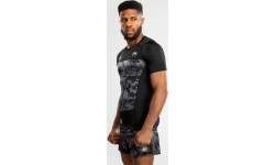 Venum x Polaris Short Sleeve Rashguard - Black/Storm Grey