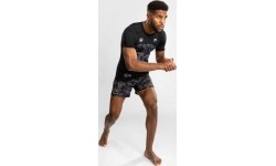 Venum x Polaris Short Sleeve Rashguard - Black/Storm Grey