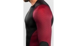 Venum x Assassin’s Creed Shadows Men’s Long Sleeve Rashguard - Burgundy/Black