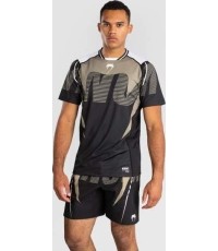 Venum Adrenaline Dry Tech T-Shirt - Black/Sand
