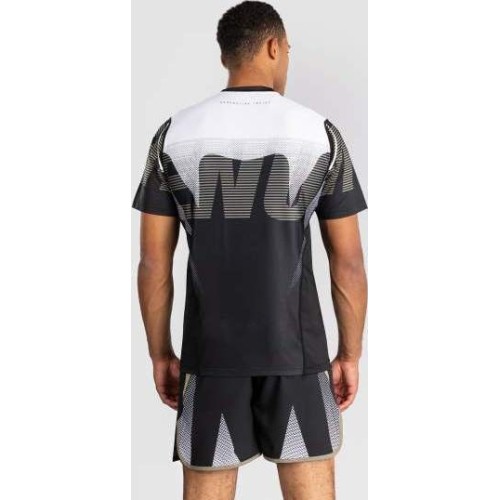 Venum Adrenaline Dry Tech T-Shirt - Black/Sand