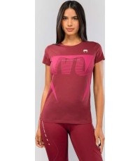 Venum Adrenaline Women's T-Shirt - Burgundy/ Pink