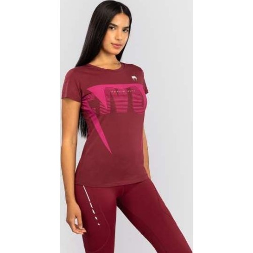 Venum Adrenaline Women's T-Shirt - Burgundy/ Pink