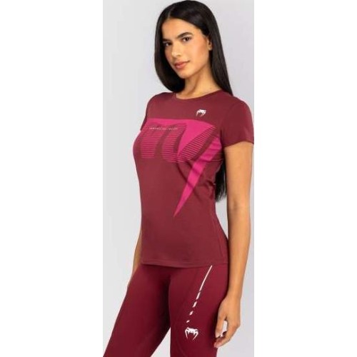Venum Adrenaline Women's T-Shirt - Burgundy/ Pink