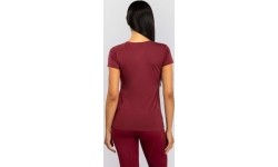 Venum Adrenaline Women's T-Shirt - Burgundy/ Pink