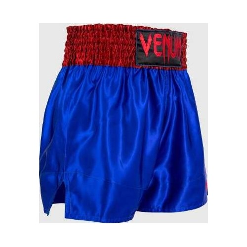Venum Classic Muay Thai Shorts - Navy Blue/Red