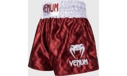 Venum Contender XT Muay Thai Shorts – Cherry Red/White