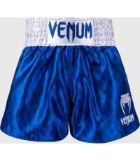 Venum Contender XT Muay Thai Shorts – Royal Blue/White