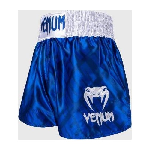 Venum Contender XT Muay Thai Shorts – Royal Blue/White
