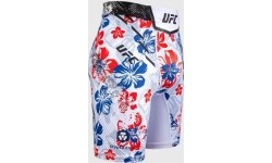 UFC Adrenaline Unrivaled by Venum Max Holloway Vale Tudo Short - Grey/Red/Navy