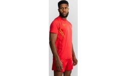 Venum x WOW FC Dry-Tech T-Shirt - Fury Red/Gold