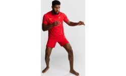 Venum x WOW FC Dry-Tech T-Shirt - Fury Red/Gold