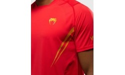 Venum x WOW FC Dry-Tech T-Shirt - Fury Red/Gold
