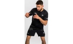 Venum x WOW FC Dry-Tech T-Shirt - Black/Silver Grey