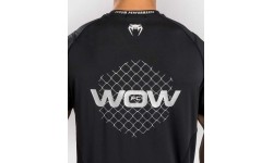 Venum x WOW FC Dry-Tech T-Shirt - Black/Silver Grey