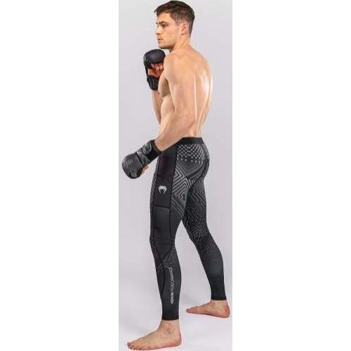 Venum Midnight Fury Spats - Black/Grey/Silver