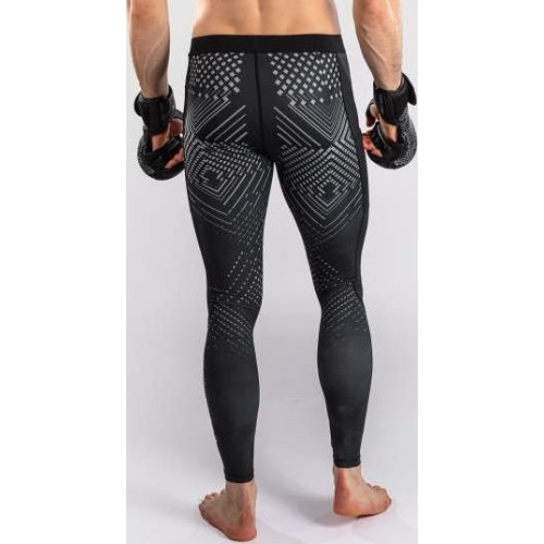 Venum Midnight Fury Spats - Black/Grey/Silver