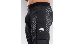 Venum Midnight Fury Spats - Black/Grey/Silver