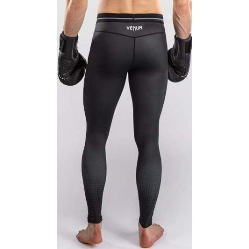 Venum Stealth Spats - Black/White
