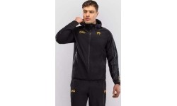 Karate Combat by Venum Track Jacket - Black/Grey