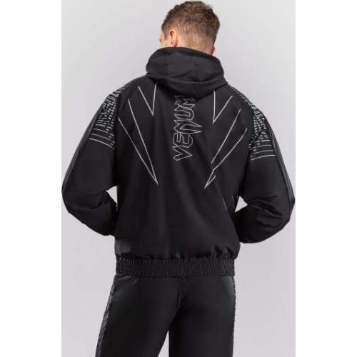 Venum Midnight Fury Track Jacket - Black/Grey/Silver