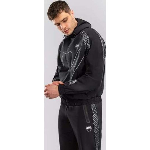 Venum Midnight Fury Track Jacket - Black/Grey/Silver
