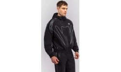 Venum Midnight Fury Track Jacket - Black/Grey/Silver