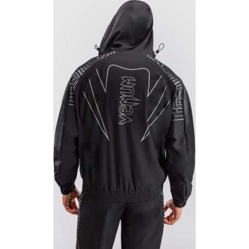 Venum Midnight Fury Track Jacket - Black/Grey/Silver