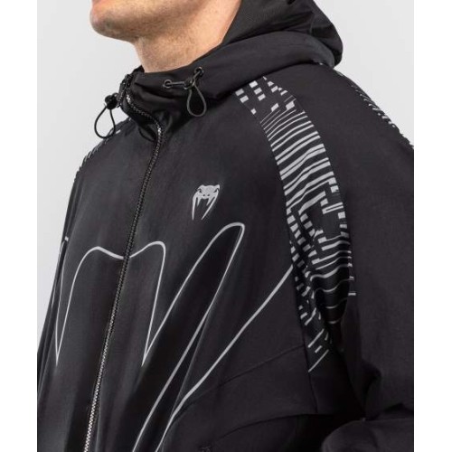 Venum Midnight Fury Track Jacket - Black/Grey/Silver