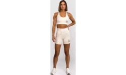 Venum Serpenti Women's Vale Tudo Shorts - Ivory/Burgundy