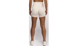 Venum Serpenti Women's Vale Tudo Shorts - Ivory/Burgundy