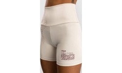 Venum Serpenti Women's Vale Tudo Shorts - Ivory/Burgundy