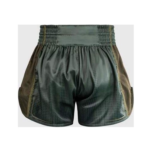 Venum Stealth Muay Thai Shorts - Khaki/Dark Green