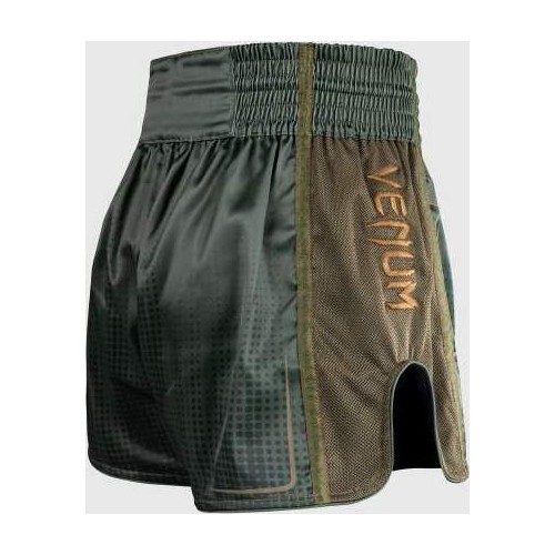 Venum Stealth Muay Thai Shorts - Khaki/Dark Green