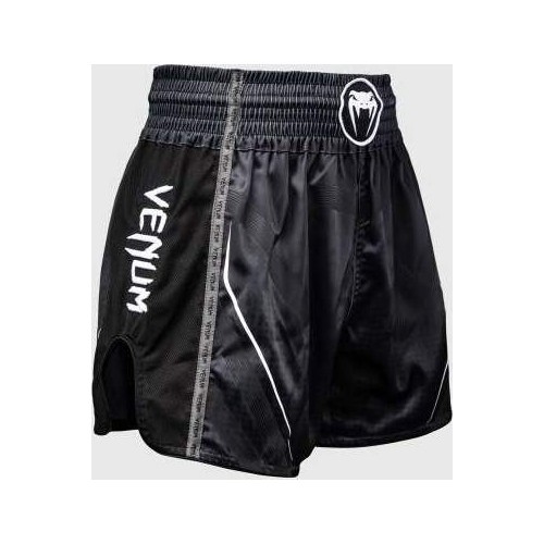 Venum Stealth Muay Thai Shorts - Black/White