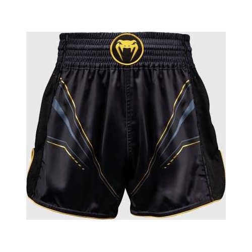 Venum Streamline Muay Thai Shorts - Black/Gold