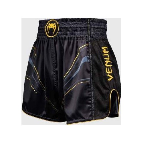 Venum Streamline Muay Thai Shorts - Black/Gold