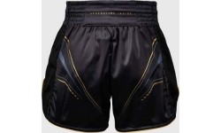 Venum Streamline Muay Thai Shorts - Black/Gold