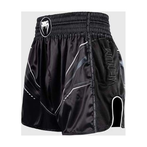 Venum Streamline Muay Thai Shorts - Black/White