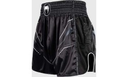 Venum Streamline Muay Thai Shorts - Black/White