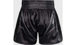 Venum Streamline Muay Thai Shorts - Black/White