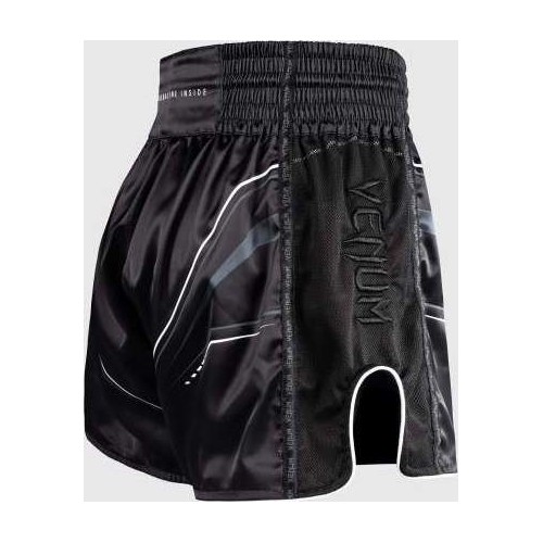 Venum Streamline Muay Thai Shorts - Black/White
