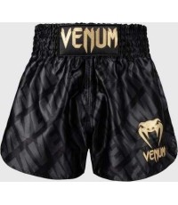 Venum Contender XT Muay Thai Shorts – Black/Gold