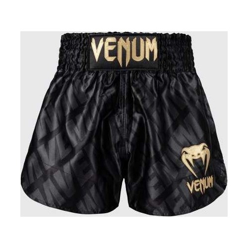 Venum Contender XT Muay Thai Shorts – Black/Gold