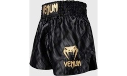 Venum Contender XT Muay Thai Shorts – Black/Gold