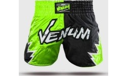 Venum Inferno 2.0 Muay Thai Shorts - Green/Black