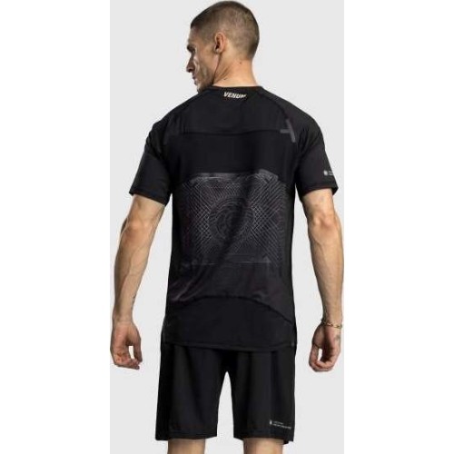 Venum G-Fit Air Men's Dry-Tech T-Shirt - Deep Black/Desert Sand